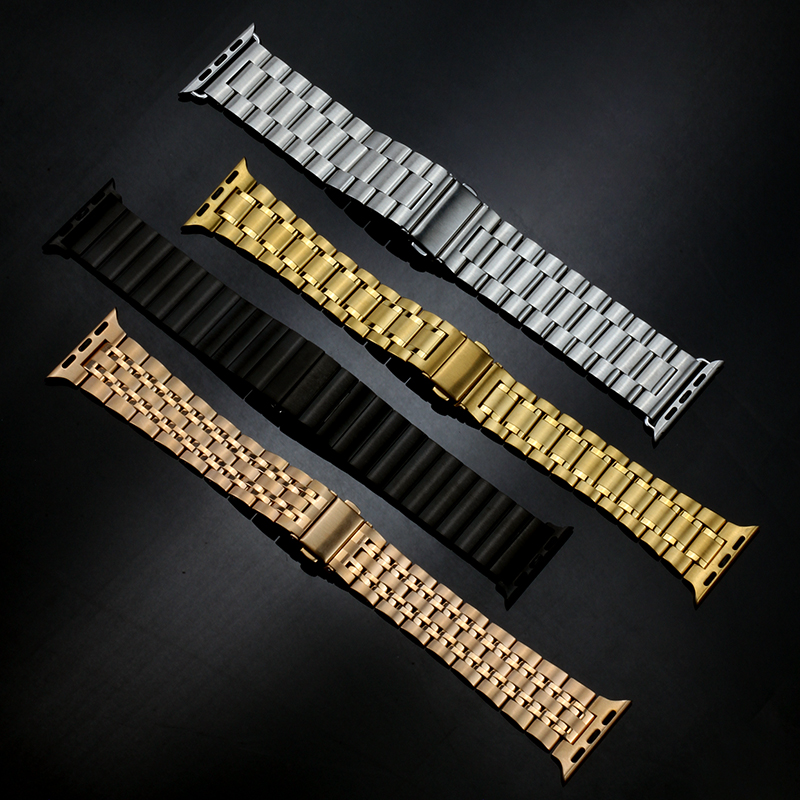 Wholesale Basic Strong Stainless Metal Watch Band for Good Watches, Appropriate with Apple Watch